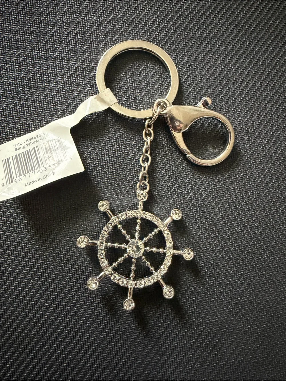 Nautical Rhinestone Wheel - Picture 1 of 5
